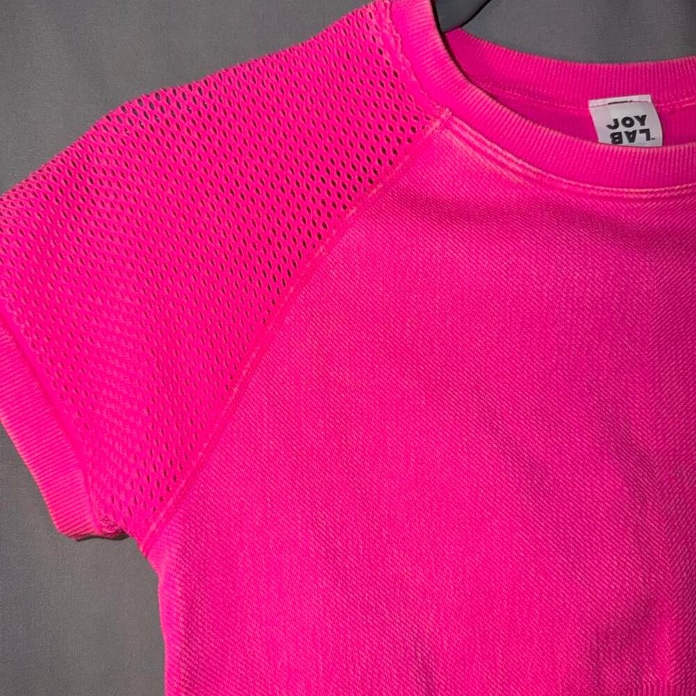 Hot pink Joy Lab crop top - Picture 2 of 8